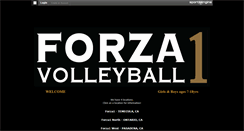 Desktop Screenshot of forza1volleyball.com